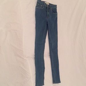 Reformation high rise skinny jeans 23 XS